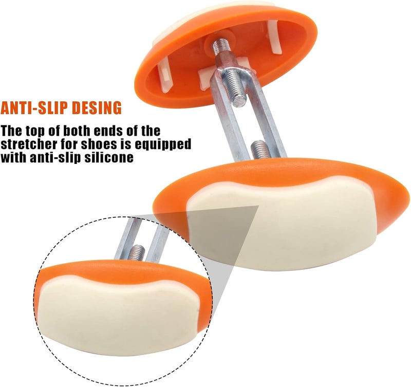 YRMJ Mini Shoe Stretchers for Wide Feet, Shoe Wider Anti-Slip Expander Adjustable Men Women Shoes Plastic Surgery - Image 5